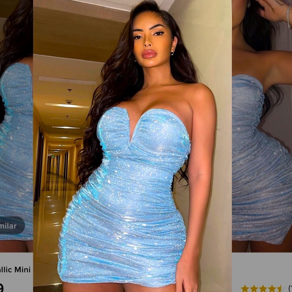 Fashion Nova Sequins Dress